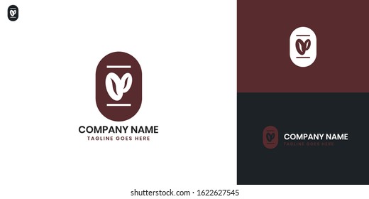 Logo Barista Coffee- All elements on this template are editable with vector software. 