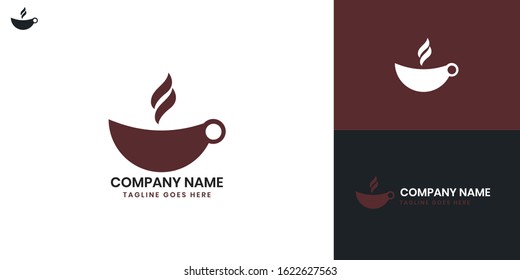Logo Barista Coffee- All elements on this template are editable with vector software. 