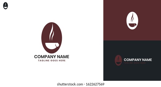 Logo Barista Coffee- All elements on this template are editable with vector software. 