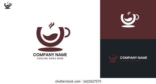 Logo Barista Coffee- All elements on this template are editable with vector software. 