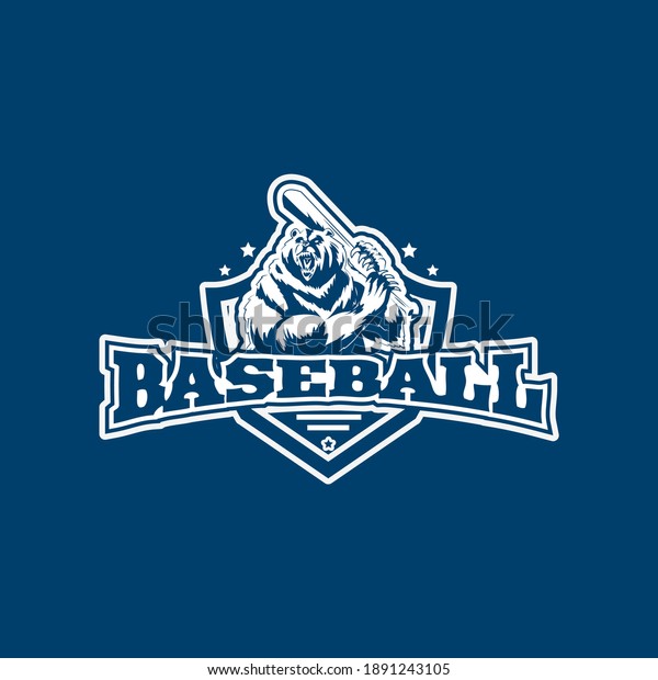 Logo for\
Baseball, Image design for t-shirts,\
Vector.
