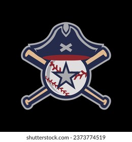 LOGO BASEBALL PACK UNIVERSITY  COLLEGE CLUB