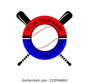 A Logo For The Baseball Team Ready To Use 