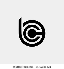 logo BC letter company name