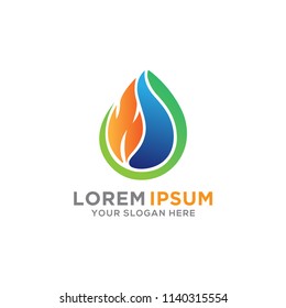 Logo Beautiful Nature Icon Element Template Design Logos