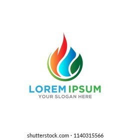 Logo Beautiful Nature Icon Element Template Design Logos