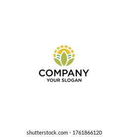 Logo Beautiful Nature Icon Element Template Design Logos