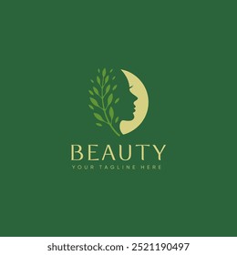 Logo beauty cosmetic for cosmetic products, beauty salon, spa, beauty center, hair salons, etc.