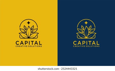 Logo beauty and fashion creative solution design