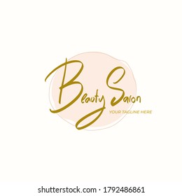 Logo beauty fashion, luxury logo fashion, for business print, brand identity, etc