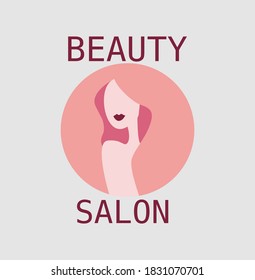 logo for beauty salon. Logo in vector