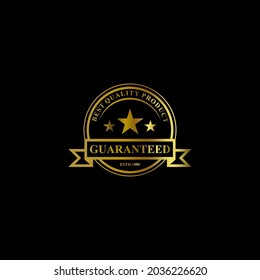el logotipo para el mejor producto con una estrella y utilizando una hermosa textura dorada