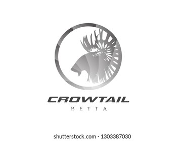 Logo Betta Crowtail