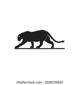 The logo of a big cat that stands for courage and toughness