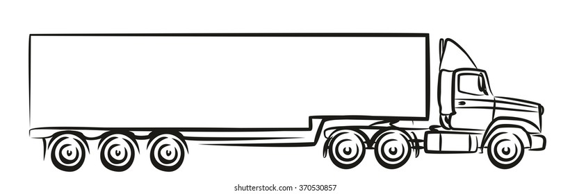 Logo of the big truck.