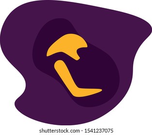 Logo for the bike club. Aero helmet