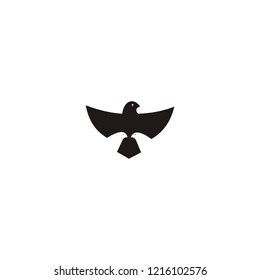 logo bird abstract