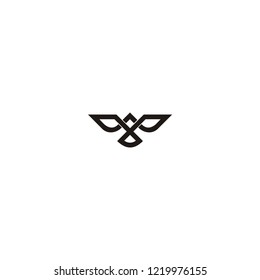 logo bird abstract