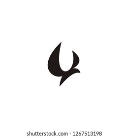 Logo bird abstract