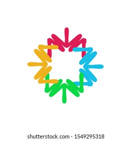 logo bird abstract acceccoris desugn template