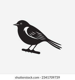 Logo Vector de icono elegante de Bird