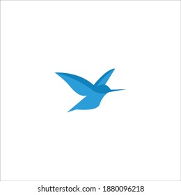 logo bird icon templet vector
