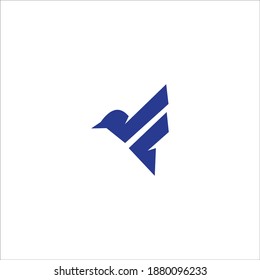 logo bird icon templet vector