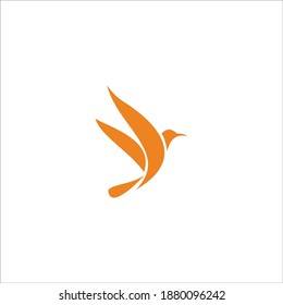 vector de la plantilla de icono de pájaro de logotipo