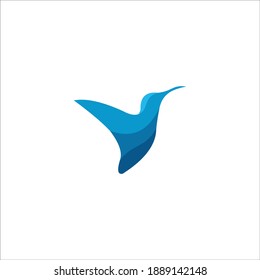 logo bird icon templet vector