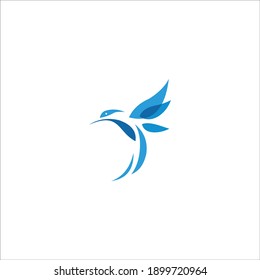 logo bird icon templet vector