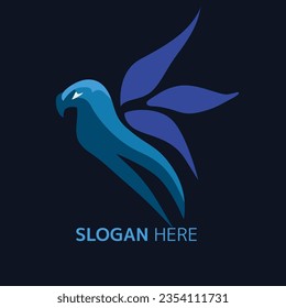 
logo of a bird with its mysterious and meaningful appearance