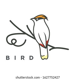 LOGO BIRD SPECIAL BLACK AND WHITE