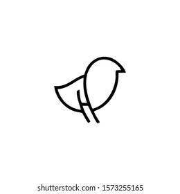 logo bird vector simple clean nice