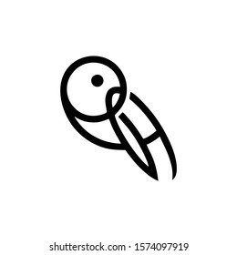 logo Bird vector simple modern creative