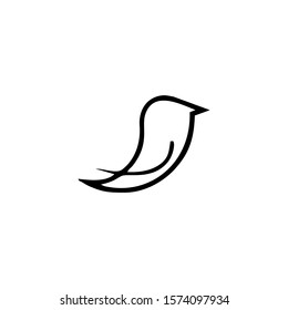 logo Bird vector simple modern creative