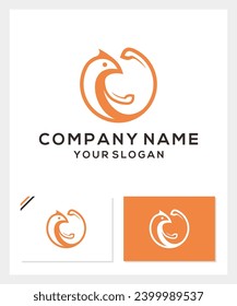 logo bird, vektor bird, minimalis bird