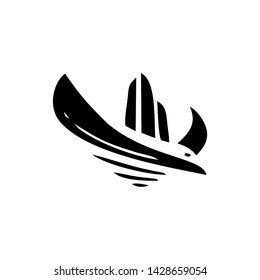 logo birds vector simple abstract design