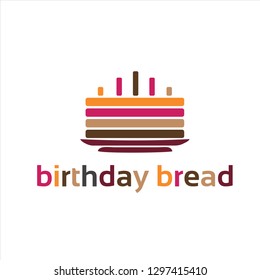 Logo Birthday Bread Birthday Cake