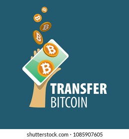 logo bitcoin money transfer