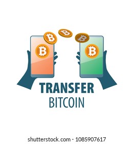 logo bitcoin money transfer