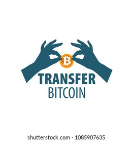 logo bitcoin money transfer