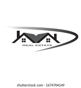 logo black housing white with elegant shape