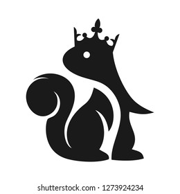 the logo of the black squirrel king