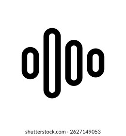 The logo is a black and white design featuring a series of ovals and a line