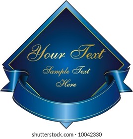logo blue with banner tape