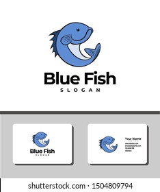 the logo of blue fish 