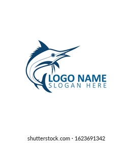 LOGO BLUE MARLIN FISH FOR YOUR COMPANY AND COMMUNITY