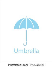 a logo of blue umbrella