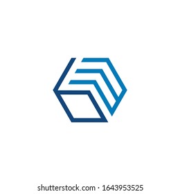 logo BM design vector modern graphic