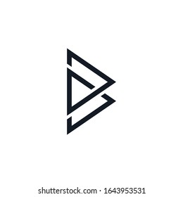 logo BM design vector modern graphic